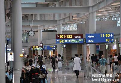 中国游客在韩国釜山、仁川转机可免签72小时